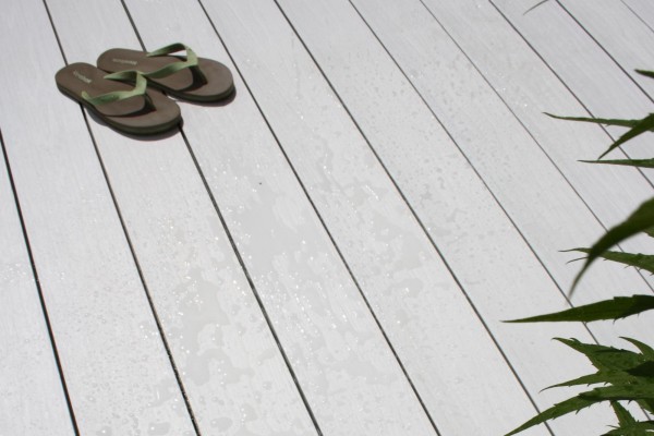 Террасная доска из ДПК Terrapol Практик моноколор Жемчуг (под заказ) купить в Краснодаре