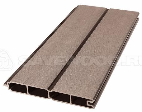 Заборный профиль из ДПК Savewood SW Agger матовый терракот купить в Краснодаре