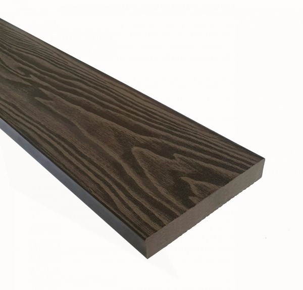 Террасная доска из ДПК Terrapol Смарт 3D Полнотелая без паза Тик Киото купить в Краснодаре