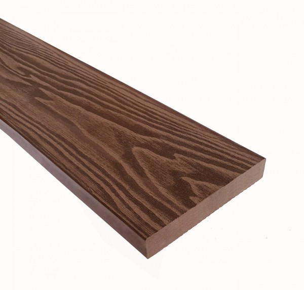 Террасная доска из ДПК Terrapol Смарт 3D Полнотелая без паза Орех Милано купить в Краснодаре