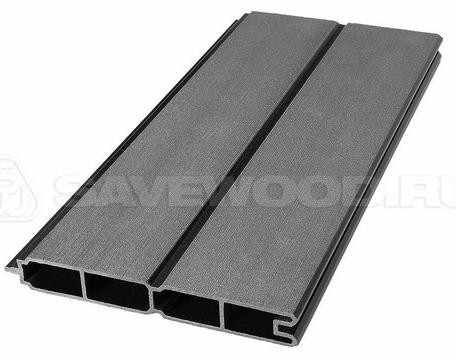 Заборный профиль из ДПК Savewood SW Agger матовый чёрный купить в Краснодаре
