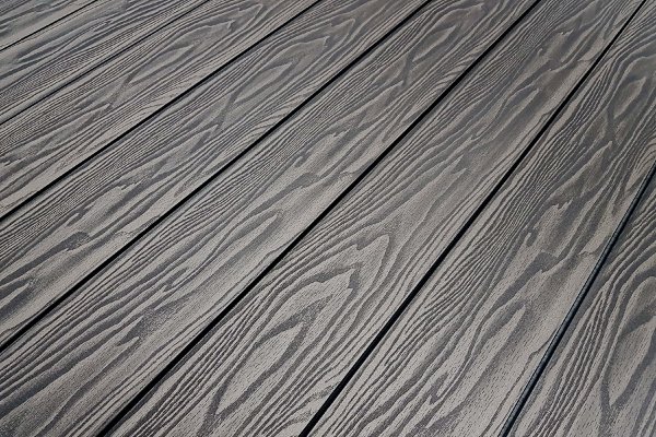 Террасная доска из ДПК Terrapol Смарт 3D Полнотелая без паза Черное дерево купить в Краснодаре