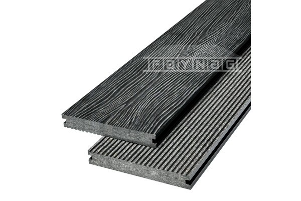 Террасная доска из ДПК Faynag Premium Massive 3D — Кварц купить в Краснодаре