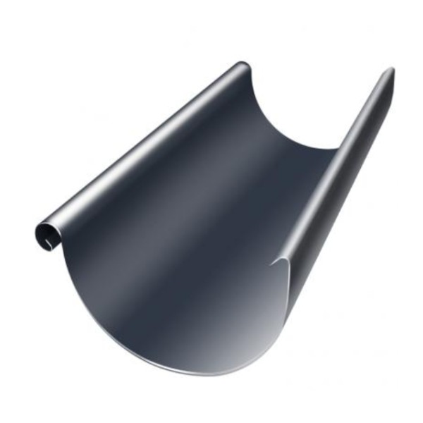 Водосток Grand Line 125x90 – Желоб 3м RAL 7024 купить в Краснодаре
