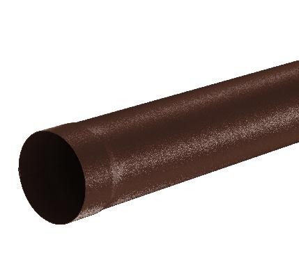 Водосток Aquasistem, Система 150/100 - Труба водосточная 3.00м RAL 8017 Коричневый matt купить в Краснодаре