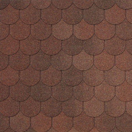 Гибкая черепица Tegola ASSISI terracotta 420 купить в Краснодаре