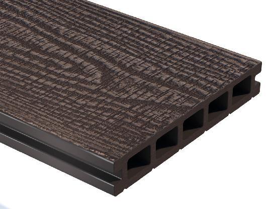 Террасная доска из ДПК WOODVEX Expert Antique Wenge купить в Краснодаре