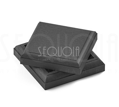 Комплект крышка/юбка для столба SEQUOIA GRAY купить в Краснодаре