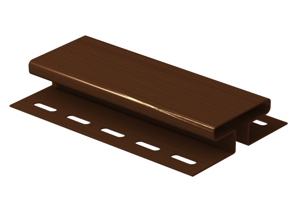 H-планка Ю-пласт Классика коричневая купить в Краснодаре