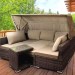 Диван-Трансформер AFINA плетеный из иск. ротанга AFM-320B Brown купить в Краснодаре