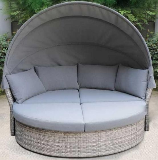 Диван-Трансформер AFINA плетеный из иск. ротанга AFM-325G Grey купить в Краснодаре