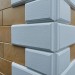 Угол Наружный к Фасадным Термопанелям Доломит Дагестанский Камень 400 мм Белый купить в Краснодаре