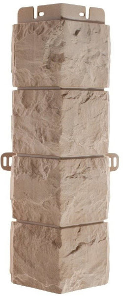 Фасадная панель Наружный угол фагот (талдомский), 0,45 х 0,13м (н) купить в Краснодаре