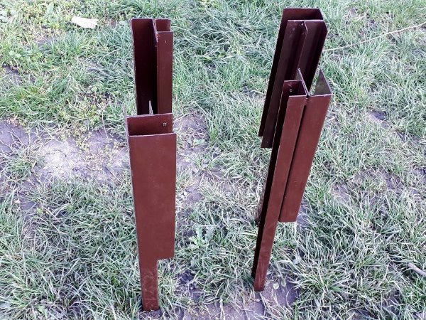 Угловой элемент металл, 90° для доски 225х30 мм Holzhof купить в Краснодаре