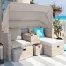Комплект мебели AFINA плетеной из иск. ротанга AFM-330 Beige купить в Краснодаре