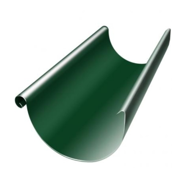 Водосток Grand Line 125x90 – Желоб 3м RAL 6005 купить в Краснодаре