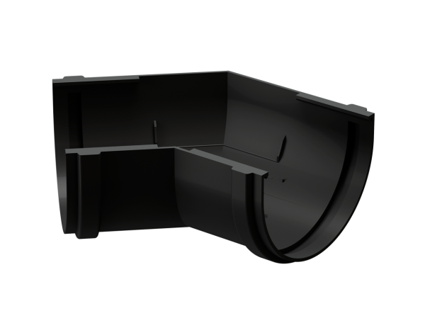 Угол желоба универсал 135˚ Docke Premium ПВХ - Карбон купить в Краснодаре