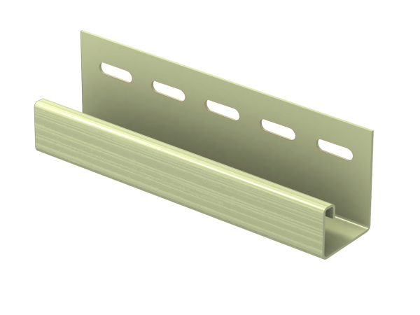 J-планка Ю-пласт Классика зелёная купить в Краснодаре