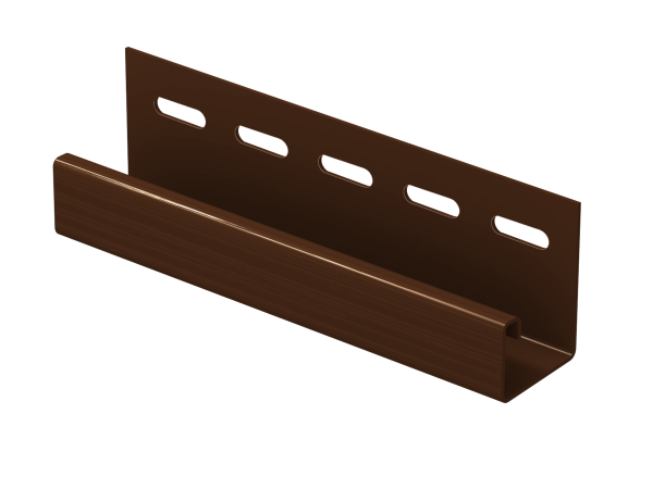 J-планка Ю-пласт Классика коричневая купить в Краснодаре