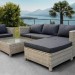 Комплект мебели AFINA плетеной из иск. ротанга YR821G Grey/Grey купить в Краснодаре