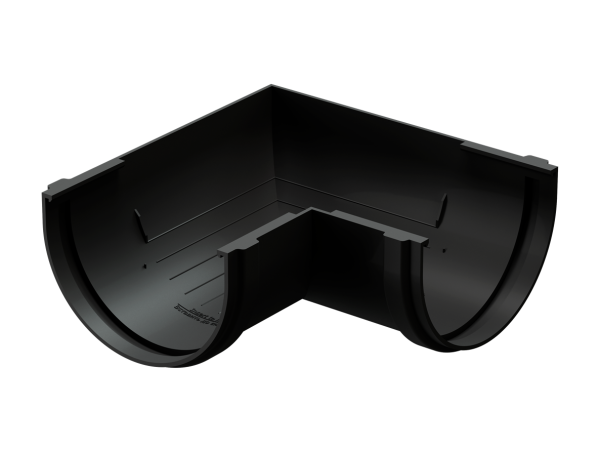 Угол желоба универсал 90˚ Docke Premium ПВХ - Карбон купить в Краснодаре