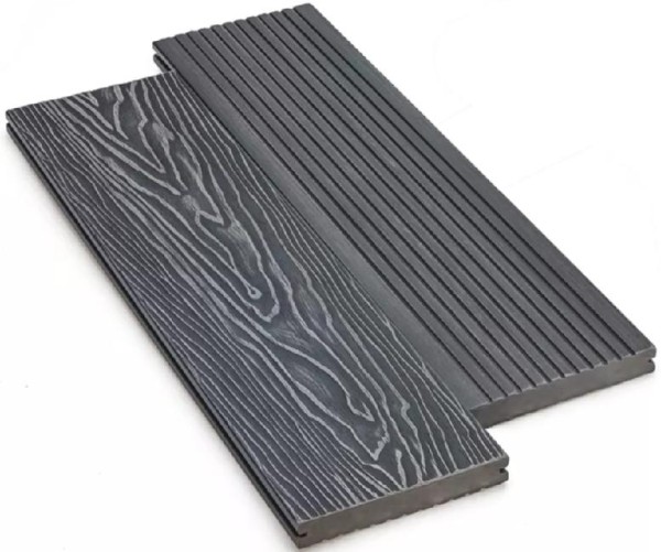 Террасная доска ДПК Deckart Monolit 3D Графит купить в Краснодаре