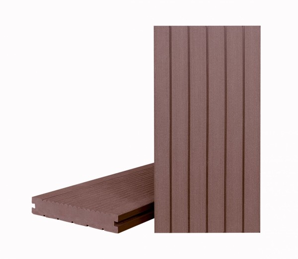 Террасная доска Классик Орех Милано (полнотелая с пазом) купить в Краснодаре