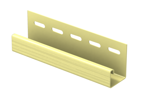 J-планка Ю-пласт Классика кремовая купить в Краснодаре