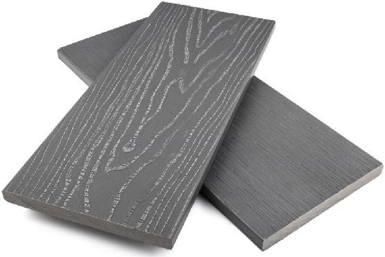 Заборная доска ДПК полнотелая NanoWood Серый купить в Краснодаре