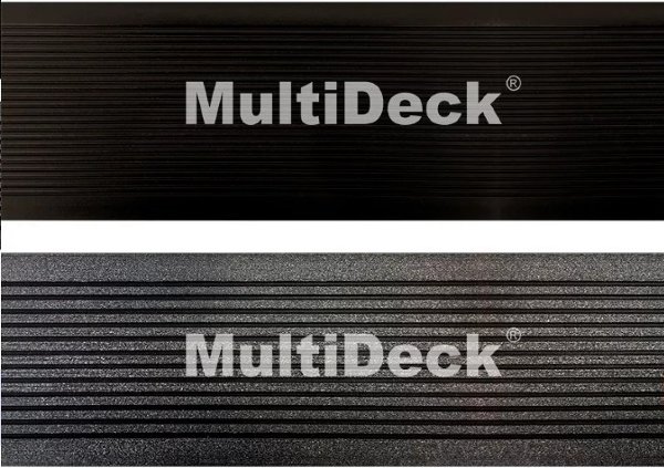 Террасная доска из ДПК MultiDeck  Черный бархат купить в Краснодаре
