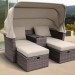 Комплект мебели AFINA плетеной из иск. ротанга AFM-330B Brown купить в Краснодаре