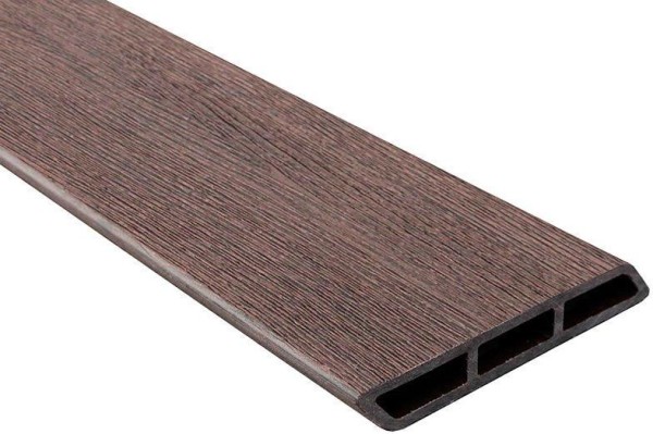 Доска Ромбус 3D ДПК Outdoor STORM BROWN коричневая микс купить в Краснодаре