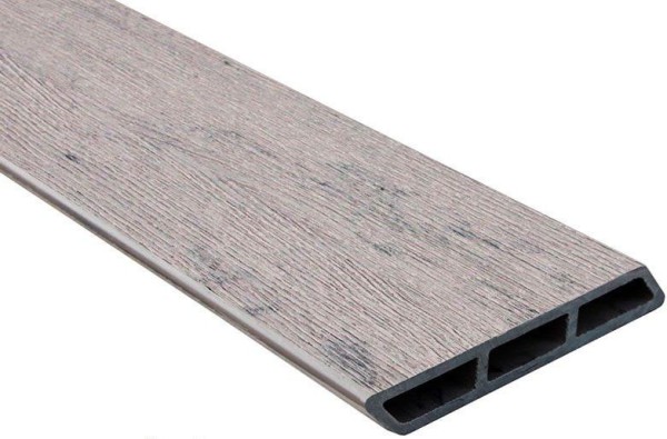 Доска Ромбус 3D ДПК Outdoor STORM GREY серая микс купить в Краснодаре