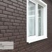 Фасадная панель Ю-Пласт Стоун Хаус Кирпич Коричневый купить в Краснодаре