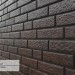 Фасадная панель Ю-Пласт Стоун Хаус Кирпич Коричневый купить в Краснодаре
