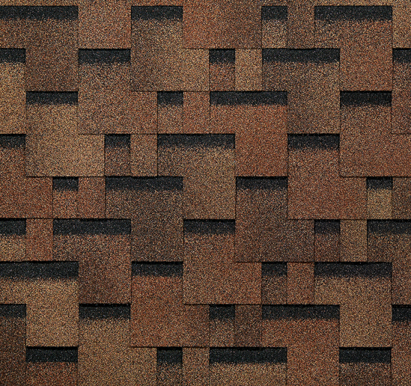 Гибкая черепица EURASIA Docke, Коллекция Лабиринт Светло-коричневый купить в Краснодаре