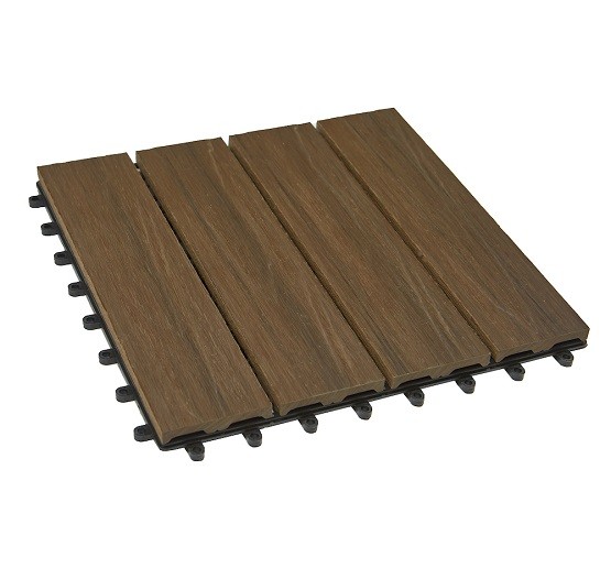 Садовый паркет дпк CM Garden Modern, 300х300 мм, PATINA BROWN (Патина коричневый) купить в Краснодаре