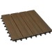 Садовый паркет дпк CM Garden Modern, 300х300 мм, PATINA BROWN (Патина коричневый) купить в Краснодаре