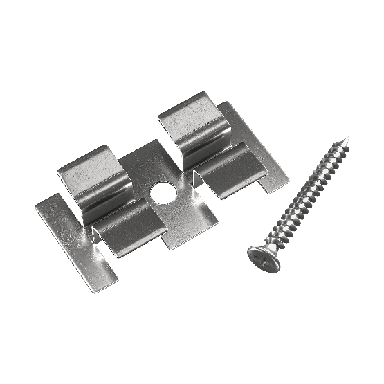 Клипса с саморезом, Grinder шовный монтаж 5 mm купить в Краснодаре