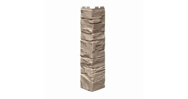 Угол наружный VOX Solid Stone Lazio камень светлая глина купить в Краснодаре