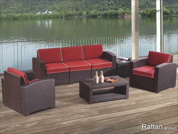 Уличные диваны и кресла коллекции Rattan Premium 5  купить в Краснодаре