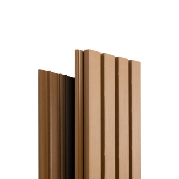 Фасадная доска Ecodecking Техно реечная 200х26х3000 Бронза купить в Краснодаре Фасадная доска Ecodecking Техно реечная 200х26х3000 Бронза купить в Краснодаре