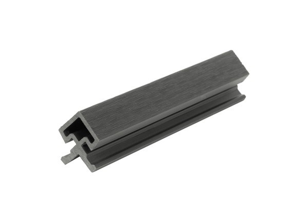 Угол внешний для фасадной панели co-extrusion, grey dark купить в Краснодаре