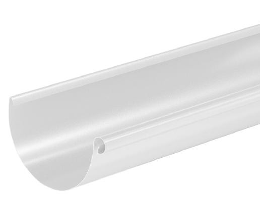 Водосток Aquasistem, система 125x90 - Водосточный желоб 3.00м RAL 9003 Белый купить в Краснодаре