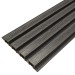 Фасадная доска из ДПК Faynag Wood Рейка Мокрый Асфальт купить в Краснодаре
