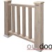 Ограждение из ДПК Outdoor Классик 3D STORM серый микс купить в Краснодаре