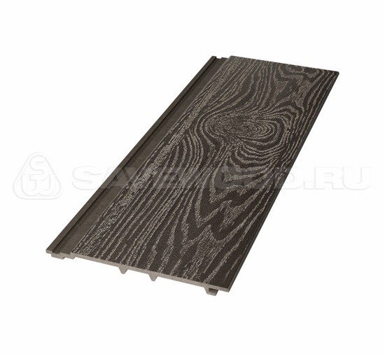 Сайдинг из дпк savewood sw-cedrus тангенциальный распил темно-коричневый купить в Краснодаре