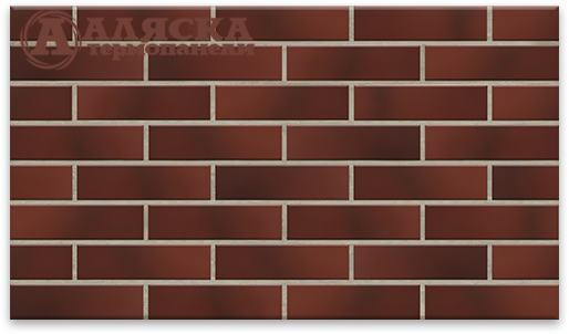 Фасадные Термопанели Аляска Cherry Glatt купить в Краснодаре