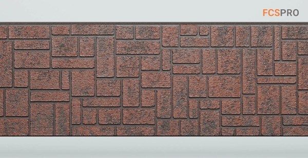 Фиброцементные панели FCS Simple АА5 (под камень) купить в Краснодаре