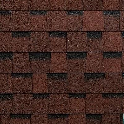 Двухслойная ламинированная черепица Shinglas, серия Фазенда – Красный купить в Краснодаре